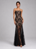 Stretch‑Lace Dress with Bandage Lining